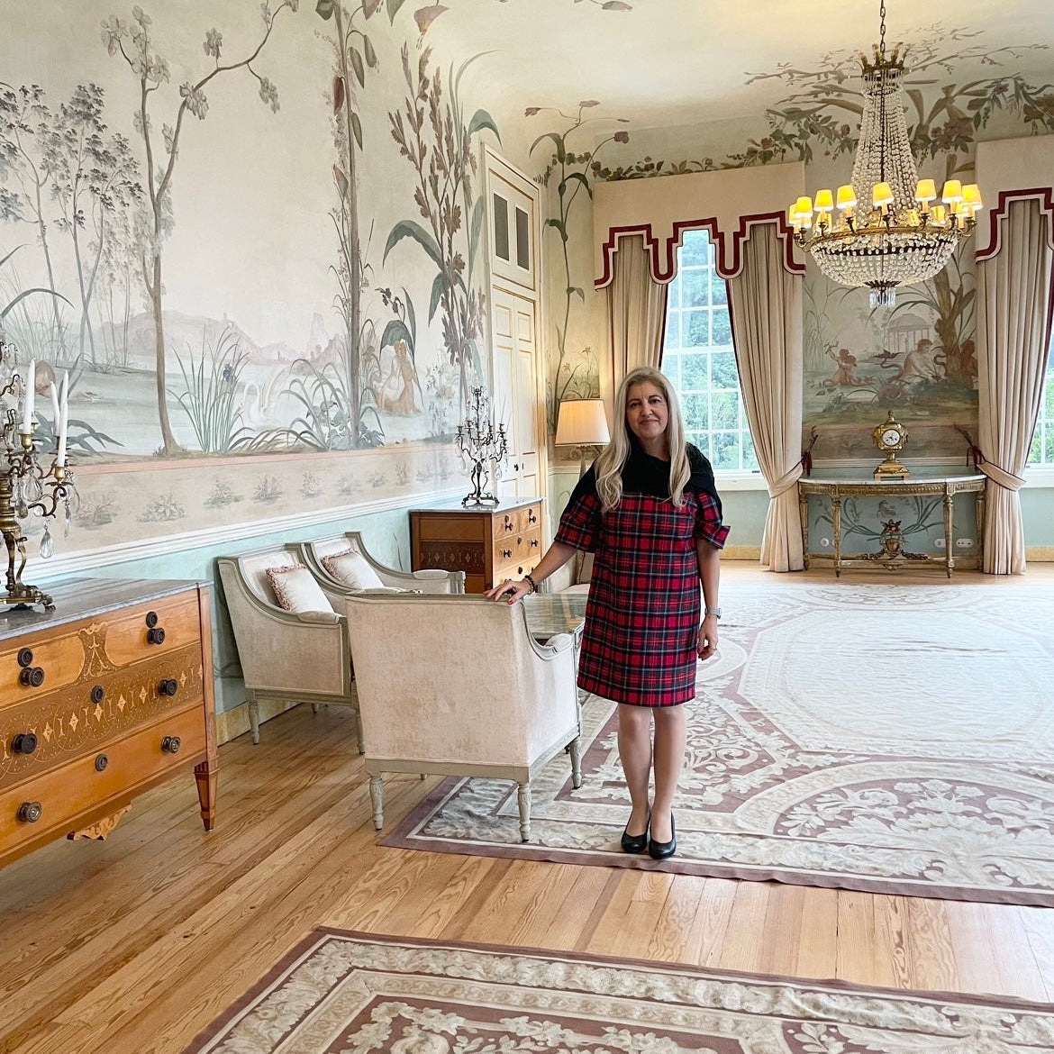 Christmas Afternoon Tea At Valverde Palace of Seteais in a fairy tale town of Sintra Portugal!