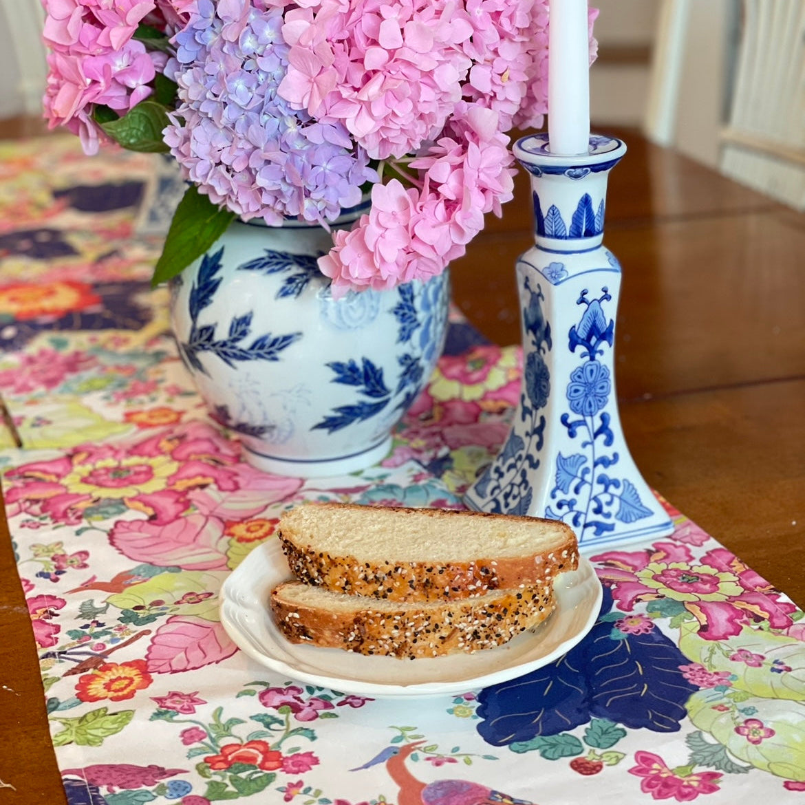 Father's Day is coming, try this “Country Bread with Everything Bagel Seasoning”
