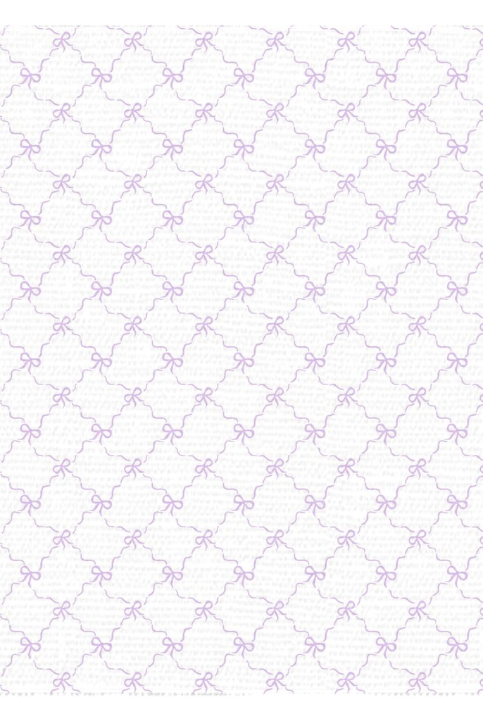 Lavender Bow Tablecloths