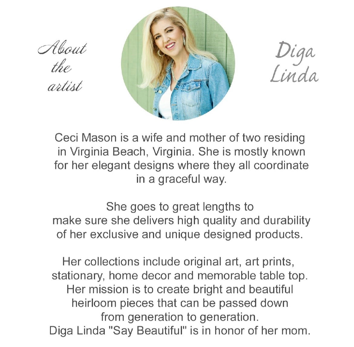Ceci Mason is an illustrator, designer and author biography