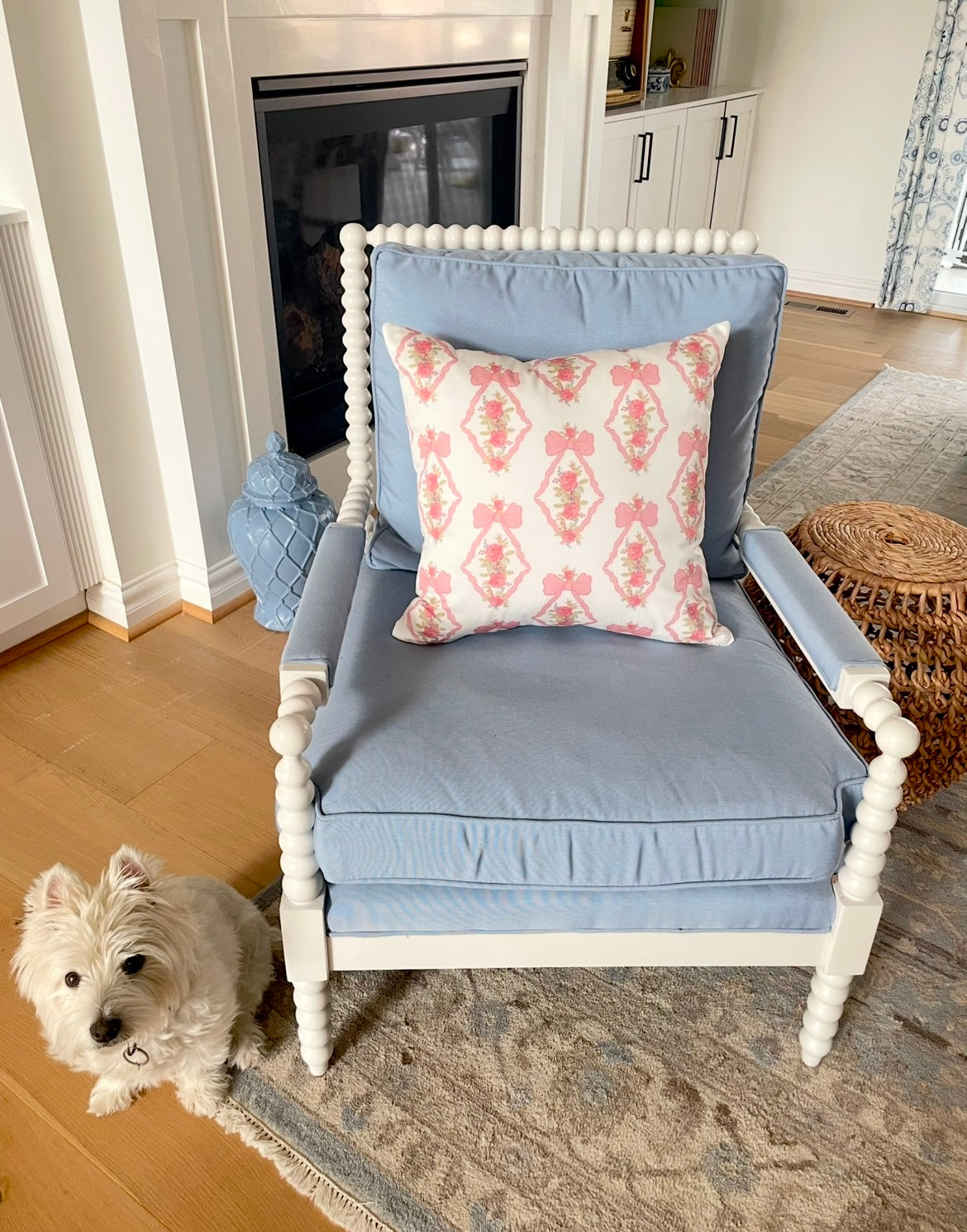 Vintage Roses and Bows Throw Pillows by Ceci Mason