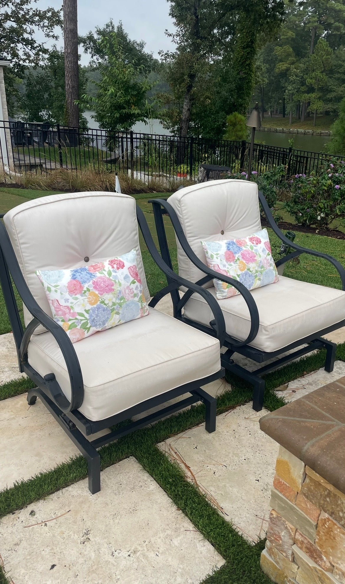 Botanical Blooms Lumbar Throw Pillows