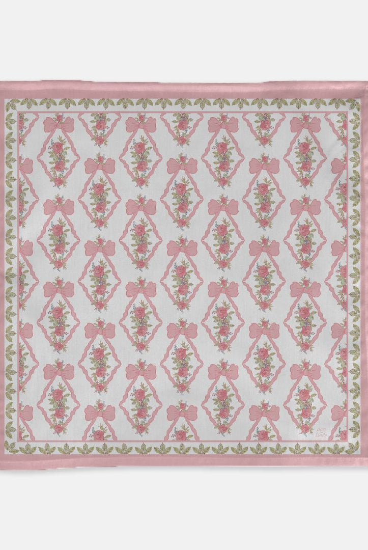 Vintage Roses and bows Napkin (2PK)