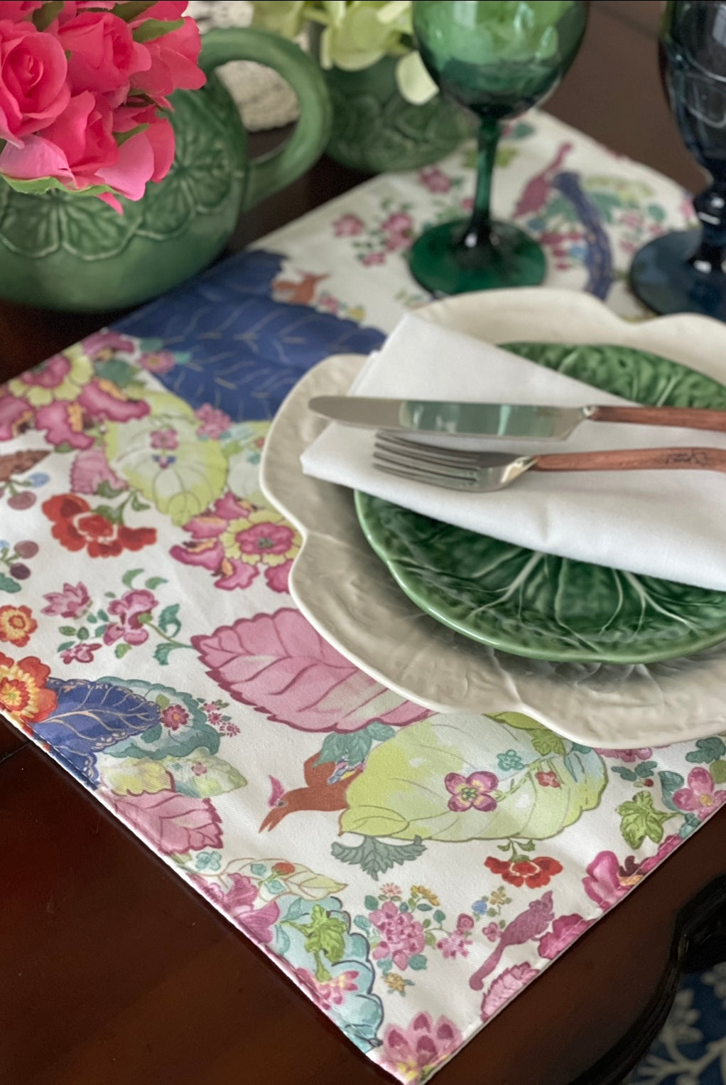Tobacco Leaf Woven Placemats by Diga Linda
