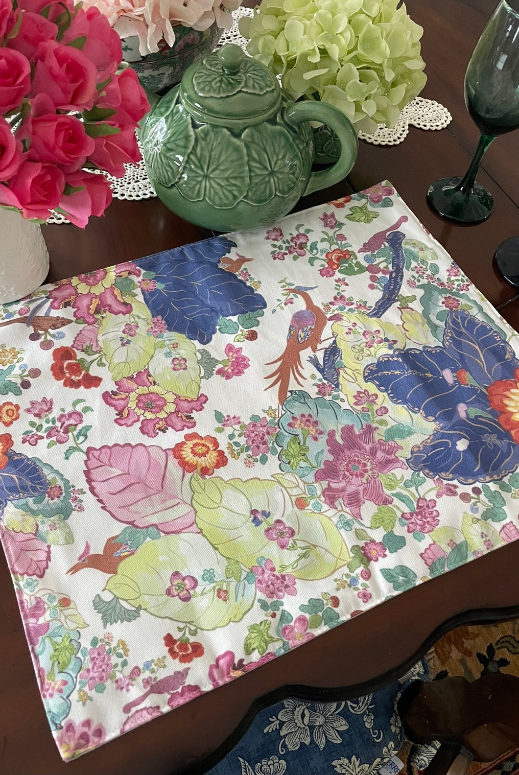 Tobacco Leaf Woven Placemats by Diga Linda