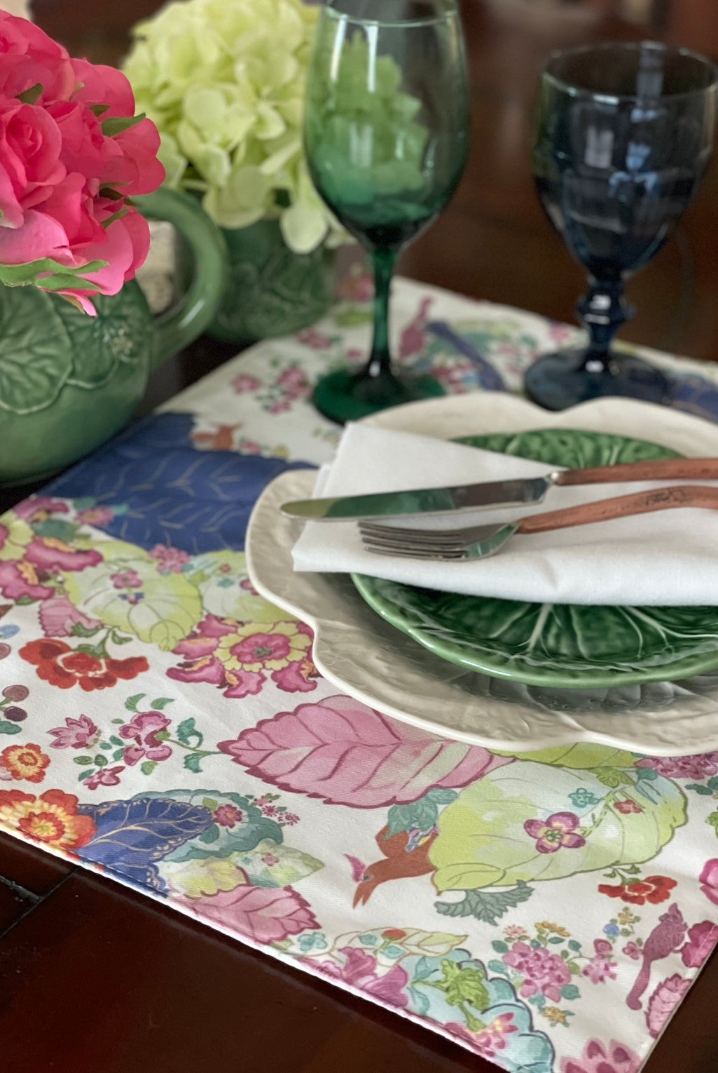 Tobacco Leaf Woven Placemats by Diga Linda