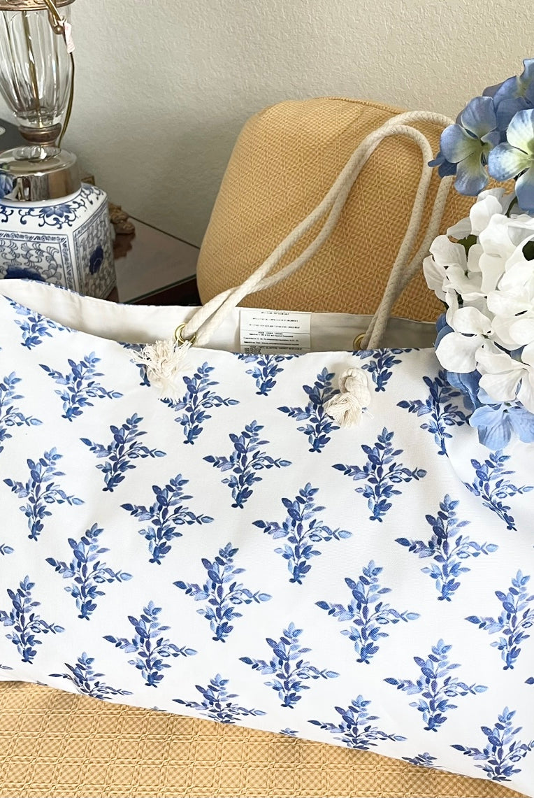 Vincentina Coast Blue and White Tea Towels - Diga Linda