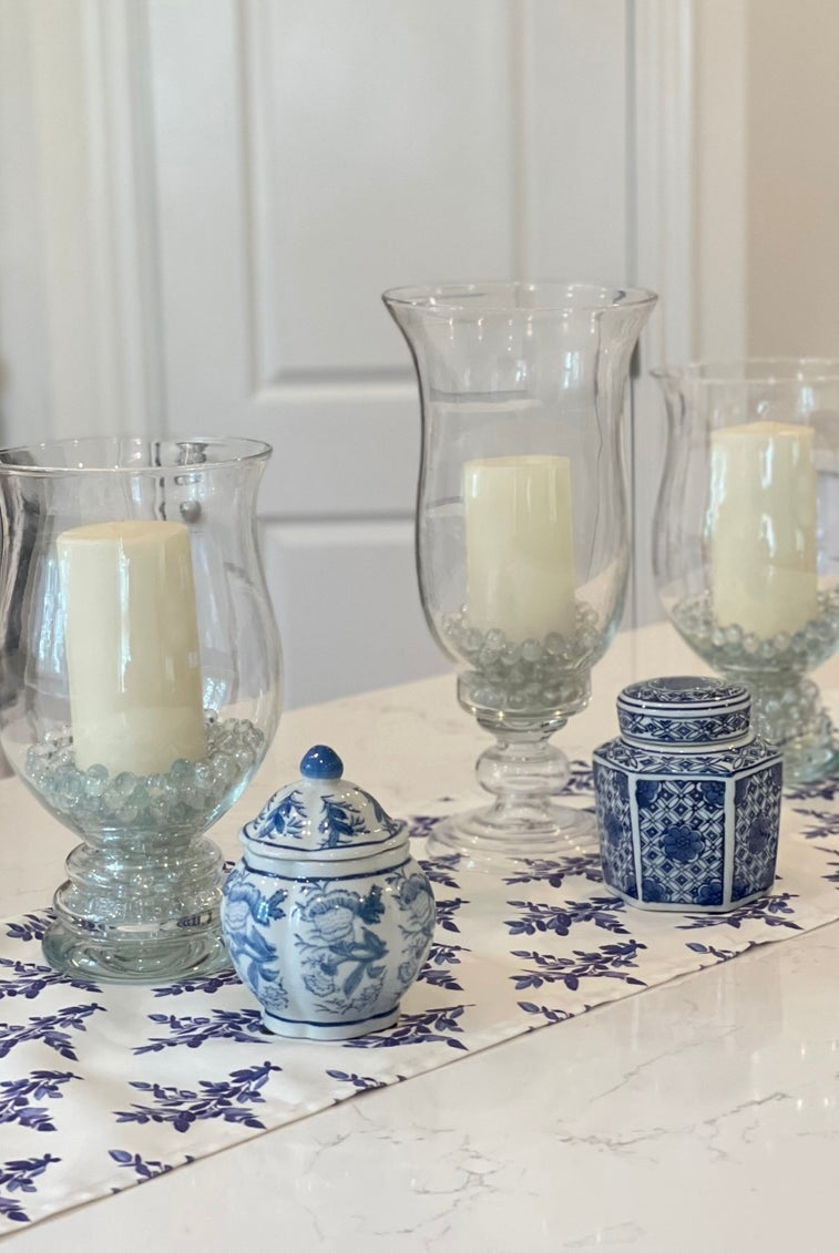 Vincentina Coast Blue and White Coasters set of 4 - Diga Linda