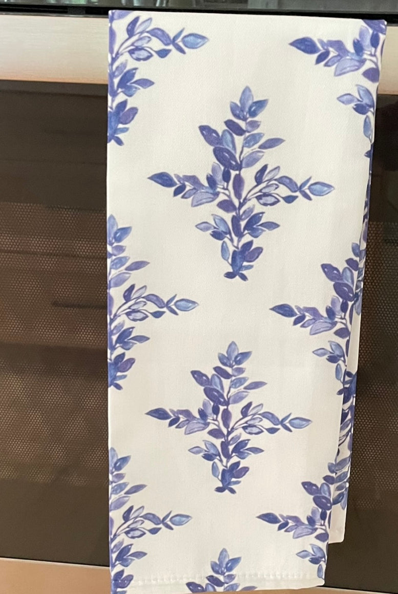 Vincentina Coast Blue and White Tea Towels - Diga Linda