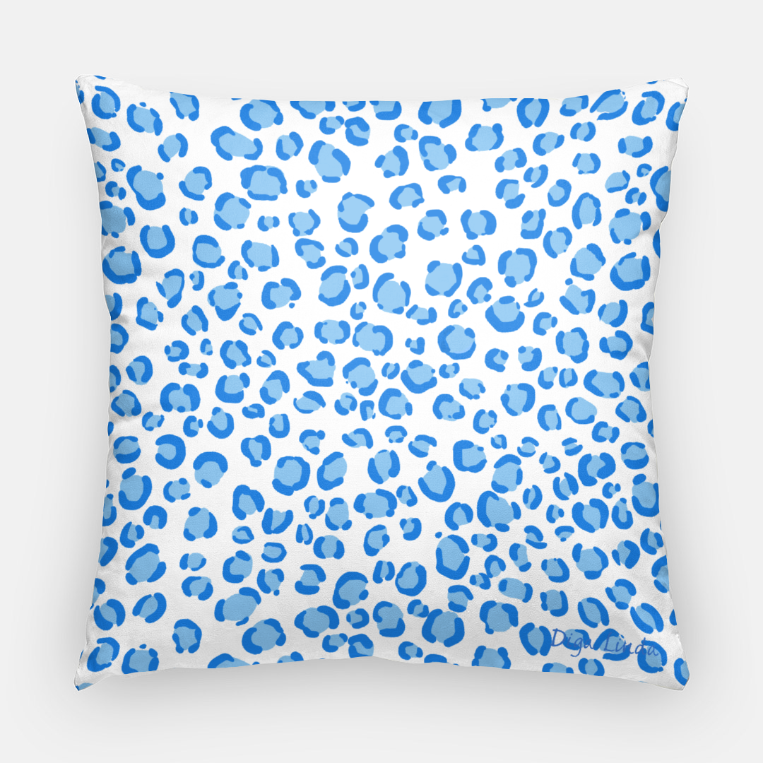 Leo Animal Print Artisan Pillow - Diga Linda