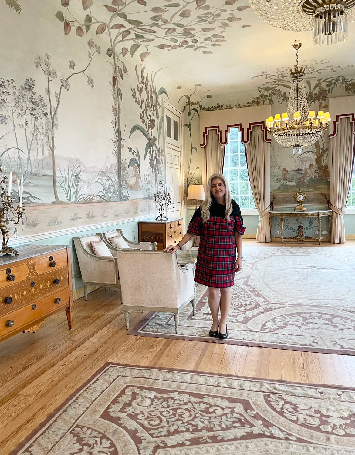 Christmas Afternoon Tea At Valverde Palace of Seteais in a fairy tale town of Sintra Portugal!