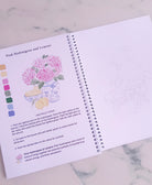 Amalfi Coast watercolor workbook by Ceci Mason inspired by lemons and Italian coastal scenes