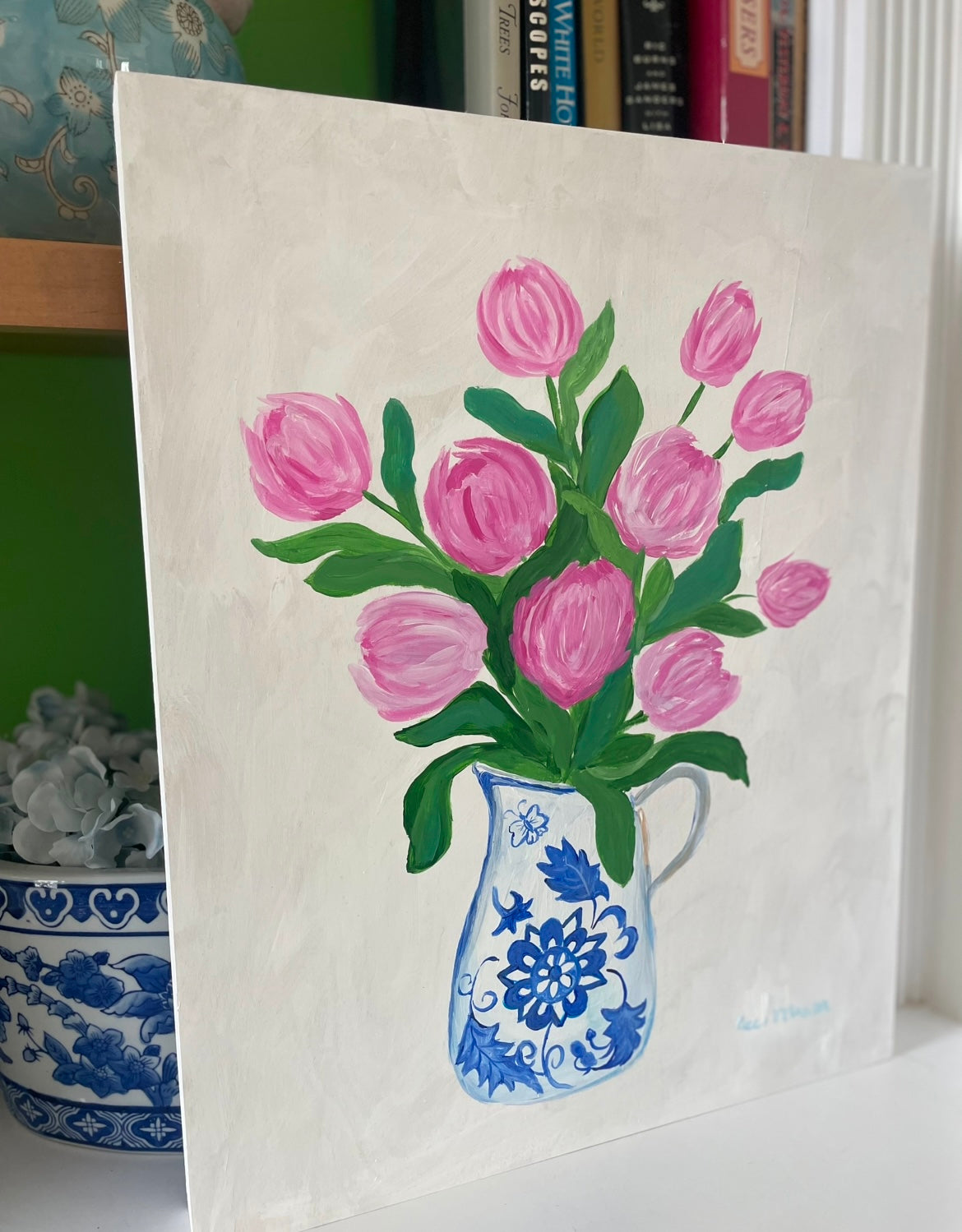 TULIP LOVE Acrylic Painting