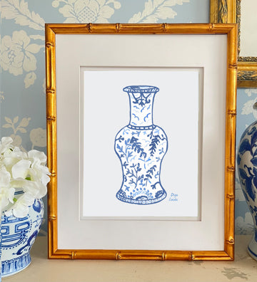 Antique Inspired Ginger Jar #6 Fine Art Print