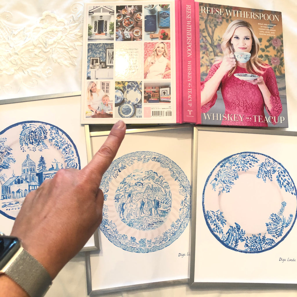 Reese Witherspoon Dishes Inspired Print Napkins
