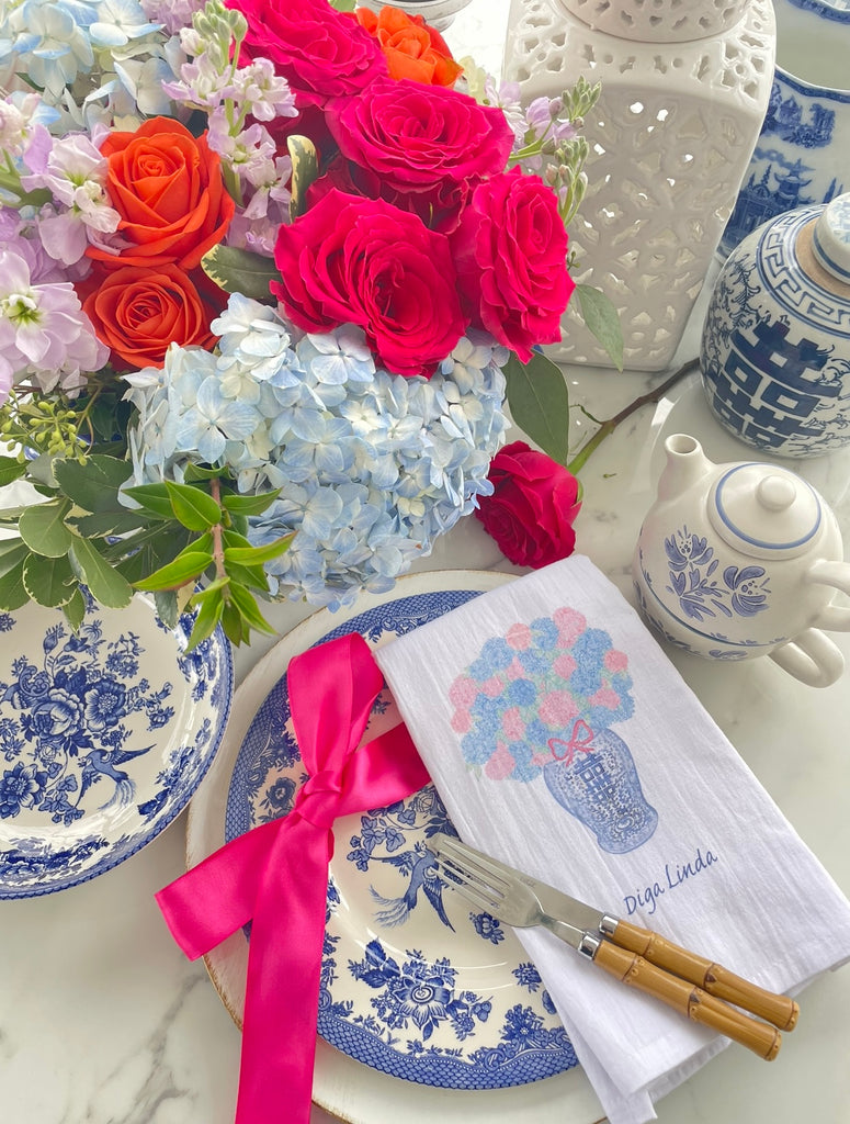 Vintage Inspired Hydrangeas for Cancer by Diga Linda