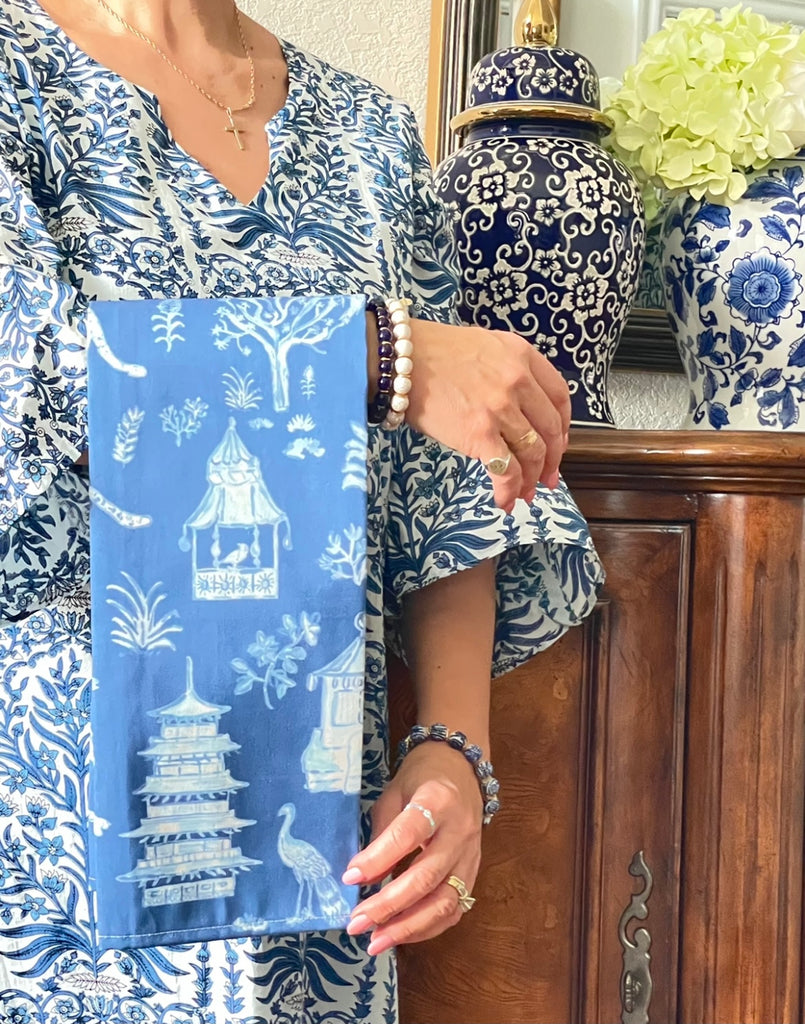 Royal Chinoiserie Tea Towels by Diga Linda