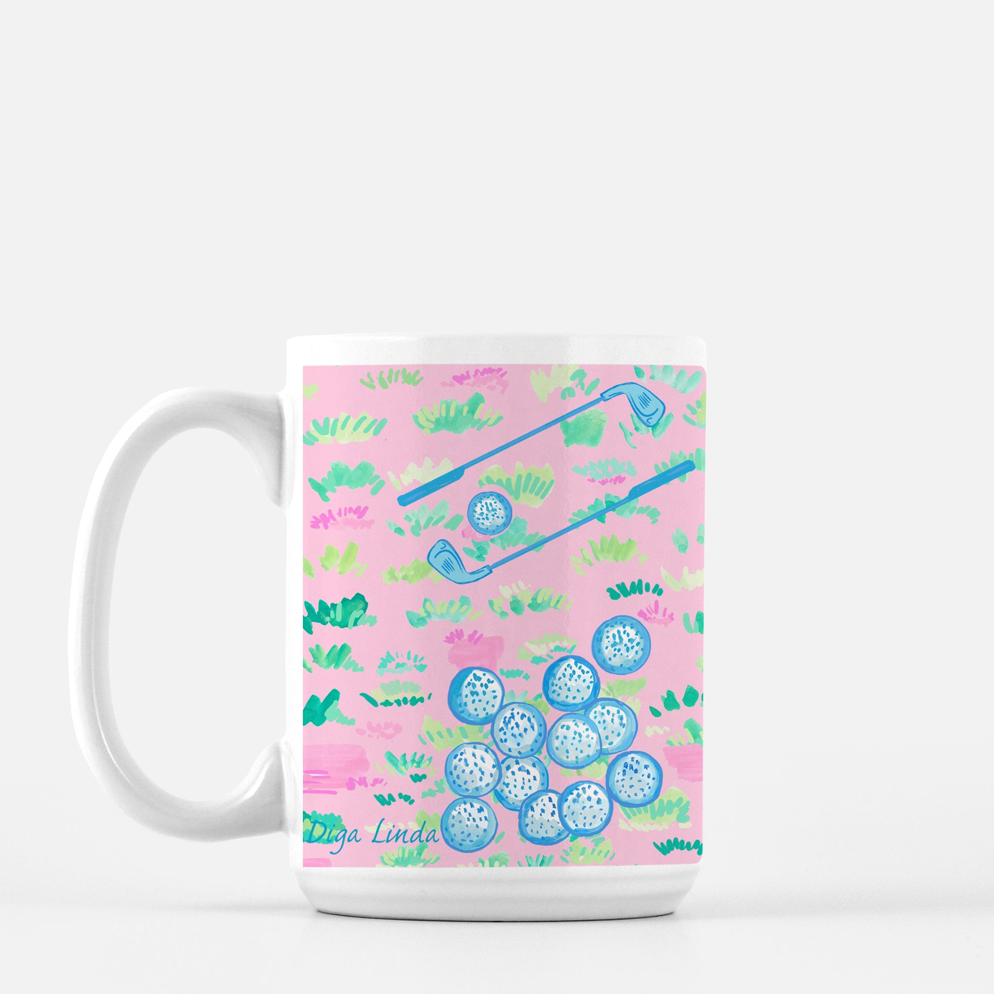 Ladies Golf Mug - Diga Linda