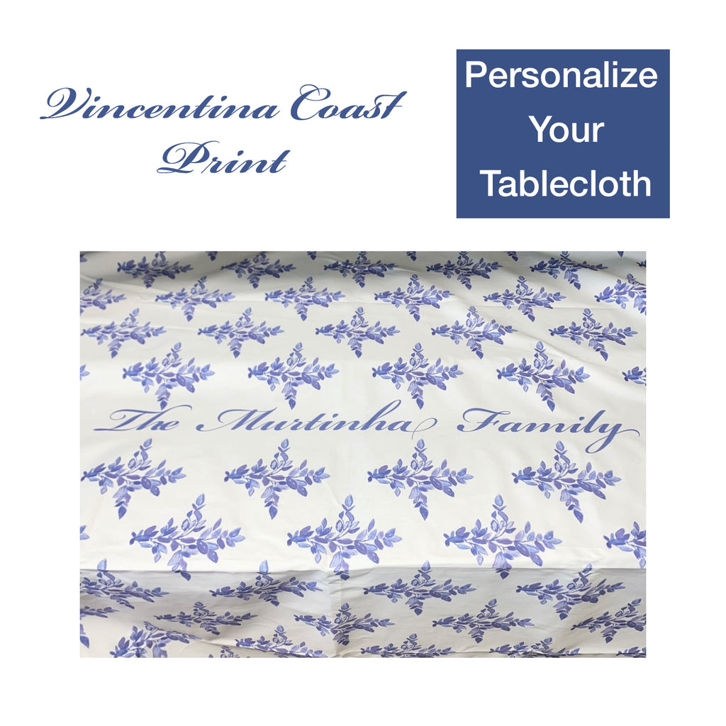 Personalized Vincentina Coast Tablecloth