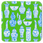 Kelly's Chinoiserie Cork Coasters (set of 4) - Diga Linda