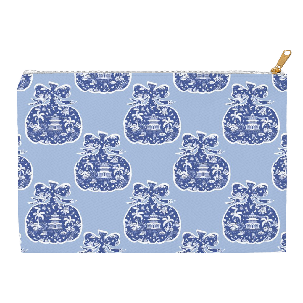 Chinoiserie Pumpkin Accessory Pouches