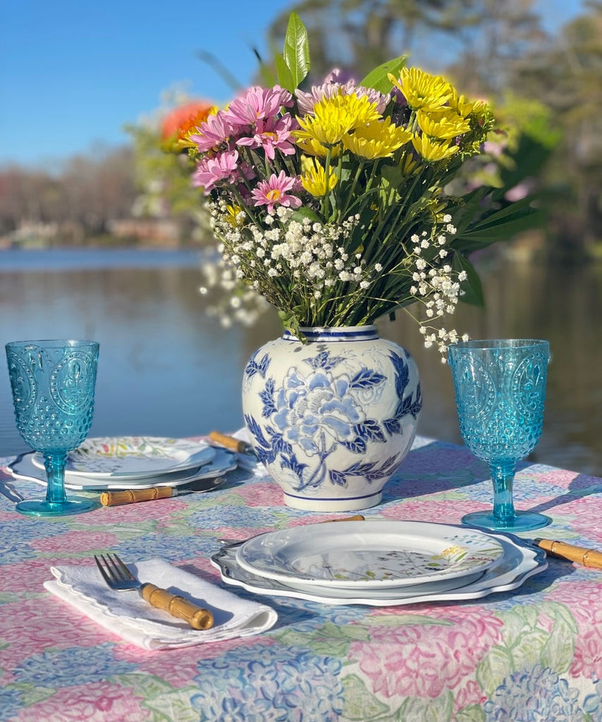 Hydrangea Paradise Tablecloths by Diga Linda